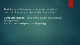 Partition_Of_Sets[1].pptx - Maths project, Engineering CSE | PPTX