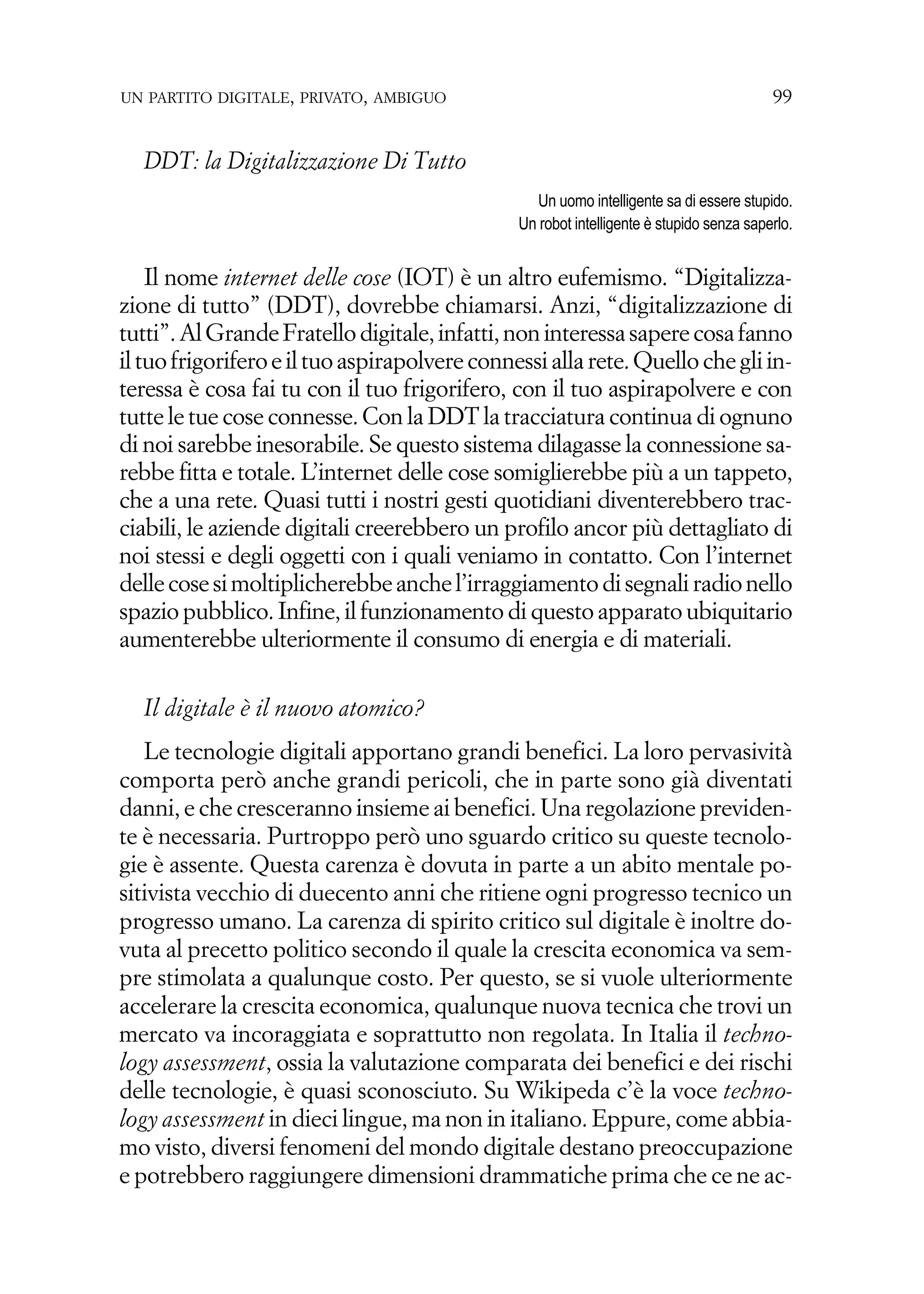 Un Partito digitale snaturati_2020_morosini