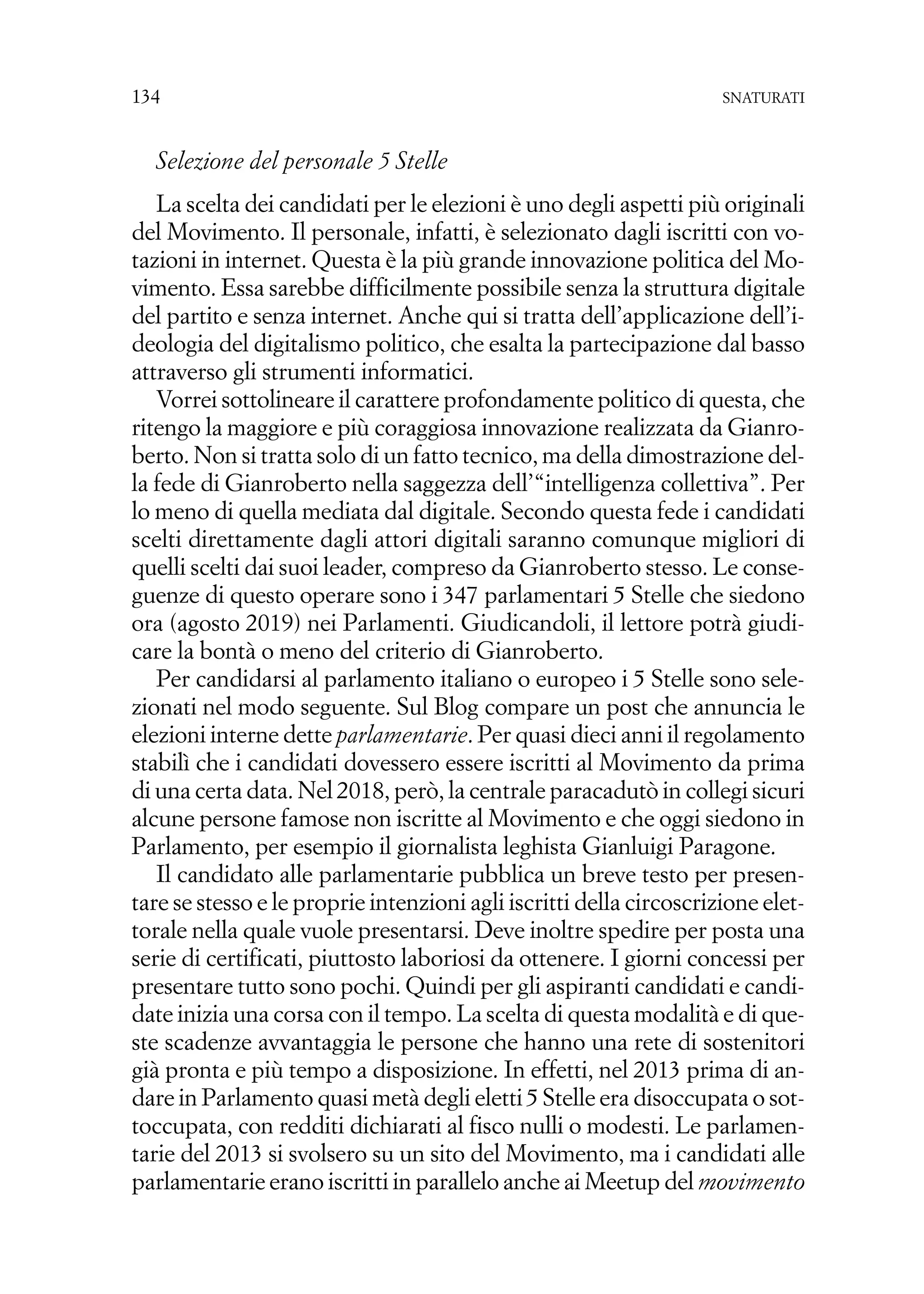 Un Partito digitale snaturati_2020_morosini