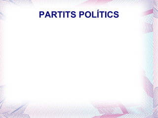 PARTITS POLÍTICS 