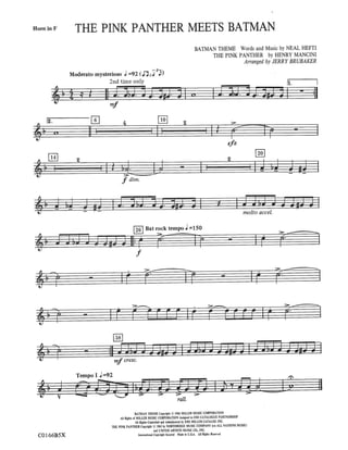 The Pink Panther Meets Batman