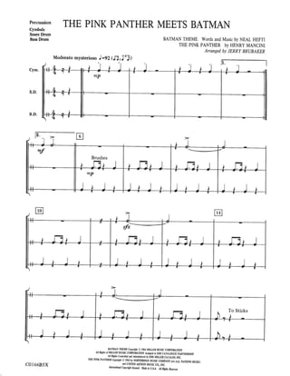 The Pink Panther Meets Batman