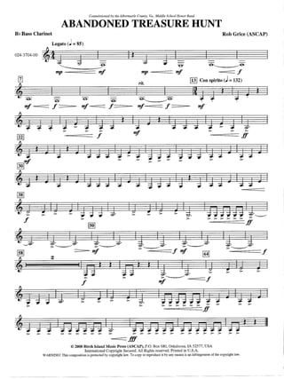 Abandoned Treasure Hunt