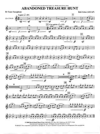 Abandoned Treasure Hunt