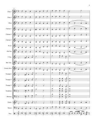 °
¢
°
¢
{
17
Flute 1
Flute 2
Oboe
Clarinet 1
Clarinet 2
Clarinet 3
B. Cl.
Alto Sax
T. Sax.
Bari. Sax.
French Horn
Trumpet 1
Trumpet 2
Trumpet 3
Trombone
Baritone
Glock.
Basses
Perc.
&bb
&bb
&bb
&
&
&
&
&
#
&
&
#
&b
&
&
&
?bb
?bb
&bb
?bb
/
œ. œ. œ. œ. œ. œ. œ. œ. œ. œ. œ. œ. ˙ ˙
œ. œ. œ. œ. œ. œ. œ. œ. œ. œ. œ. œ. ˙ ˙
œ. œ. œ. œ. œ. œ. œ. œ. œ. œ. œ. œ. œ œ œ œb
œ. œ. œ. œ.
œ.# œ. œ. œ. œ. œ. œ. œ.
œ œ œ œb
œ. œ. œ. œ. œ. œ. œ. œ. œ. œ. œ. œ. œ. œ.
œ. œ.
œ. œ. œ. œ. œ. œ. œ. œ. œ. œ. œ. œ. œ. œ.
œ. œ.
œ. œ. œ. œ. œ. œ.
œ. œ.
œ. œ. œ. œ. œ œ œ œ
œ. œ. œ. œ.
œ. œ. œ. œ. œ. œ. œ. œ.
œ œ œ œn
˙ œ#
j
œ œ
j ˙
˙
˙ œ
J œ œ
J
w
œ. œ. œ. œ. œ. œ.
œ. œ.
œ. œ. œ. œ.
œ œ œ œ
œ. œ. œ. œ. œ. œ. œ. œ. œ. œ. œ. œ.
œ œ œ œb
˙ œ#
j œ œ
j ˙ ˙
˙ œ
J œ œ
J
w
˙ œ#
j œ œ
j ˙ ˙
˙
˙
œ
œJ œ
œ
œ
œj
w
w
˙ œ#
j œ œ
j ˙ ˙ ˙ œ
j
œ œ
j w
˙ œn
J
œ œ
J
˙ ˙
˙
˙
œ
œ
J
œ
œ
œ
œ
J
w
w
˙ œn
J
œ œ
J
˙ ˙
˙
˙
œ
œ
J
œ
œ
œ
œ
J
w
w
˙ œn
j œ œ
j ˙ ˙
˙
˙
œ
œJ œ
œ
œ
œ
j
œœ œ œ œb
œ. œ. œ. œ. œ. œ.
œ. œ. œ. œ. œ. œ.
œ œ œ œ
œ
¿
˙ œ
j
œ œ
j
œ˙ œ
j
œ œ
j
œ˙ œ
j
œ œ
j
œ˙ œ
j
œ œ
j
œ˙ œ
j
œ œ
j
œ˙ œ
j
œ ˙œ œ œ œ œ œœ œ ææœœ
5
 
