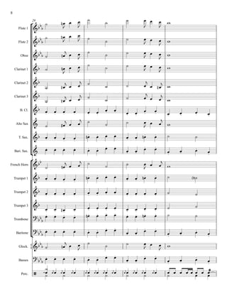 °
¢
°
¢
{
29
Flute 1
Flute 2
Oboe
Clarinet 1
Clarinet 2
Clarinet 3
B. Cl.
Alto Sax
T. Sax.
Bari. Sax.
French Horn
Trumpet 1
Trumpet 2
Trumpet 3
Trombone
Baritone
Glock.
Basses
Perc.
&bb
b
&bbb
&bbb
&b
&b
&b
&b
&
&b
&
&bb
&b
&b
&b
?bbb
?bbb
&bbb
?bbb
/
˙ œn
J
œ œ
J
˙
˙ ˙ œ
J
œ œ
J
w
˙ œn
J
œ œ
J ˙ ˙ ˙ œ
J œ œ
J
w
˙ œn
j œ œ
J
˙ ˙ ˙ œ
J œ œ
J w
˙ œn
J
œ œ
J
˙ ˙ ˙ œ
J œ œ
J w
˙ œn
j
œ œ
j ˙
˙ ˙ œ
j
œ œn
j
w
˙ œn
j œ œ
j ˙ ˙ ˙ œ
j
œ œ
j
w
œ. œ. œ. œ. œ. œ.
œ. œ. œ. œ.
œ. œ. œ. œ. œ. œ.
˙ œ#
j œ œ
j ˙ ˙ ˙ œ
J œ œ
j
w
œ. œ. œ. œ.
œ.n œ. œ. œ. œ. œ. œ.n œ. ˙ ˙
œ. œ. œ. œ. œ. œ. œ. œ.
œ. œ.
œ. œ.
œ.
œ. œ.
œ.
˙ œn
j œ œ
j ˙ ˙ ˙ œ
J œ œ
j
w
œ. œ. œ. œ.
œ.n œ. œ. œ. œ. œ. œ.n œ. ˙ ˙<b>
œ. œ. œ. œ. œ. œ.
œ. œ. œ. œ. œ. œ. ˙ ˙
œ. œ. œ.n œ.
œ. œ. œ. œ. œ. œ. œ. œ. ˙ ˙
œ. œ. œ. œ. œ.n œ. œ. œ.
œ. œ. œ.n œ. ˙ ˙
œ. œ. œ. œ. œ. œ. œ. œ.
œ. œ.
œ. œ.
œ.
œ. œ.
œ.
˙ œn
j œ œ
J
˙ ˙ ˙ œ
J œ œ
J w
œ. œ. œ. œ. œ. œ. œ. œ.
œ. œ.
œ. œ.
œ.
œ. œ.
œ.
œ
¿
˙ œ
j
œ œ
j
œ˙ œ
j
œ œ
j
œ˙ œ
j
œ œ
j
œ˙ œ
j
œ œ
j
œ˙ œ
j
œ œ
j
œ˙ œ
j
œ ˙œ œ œ œ œ œœ œ ææœœ
8
 