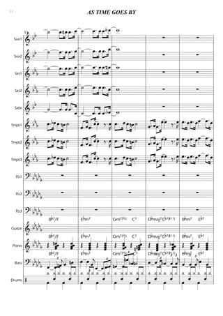 Sxa1
=========================&
bb
˙_»»»»
œ_.»»»»
»»»»
nœ_»»»»
»»»»
œ_. œ__ ˙__»»»»
»»»»
»»»»
œ__. œ__»»»»
»»»»
œ__.bœ__ w__
∑ ∑
Sxa2
=========================&
bb ˙»»»»
œ.»»»»
»»»»
œ œ.»»»»
»»»»
œ ˙»»»»
œ.»»»»
»»»»
œ »»»»
»»»»œ. œ_ w_
∑ ∑
Sxt1
=========================&
bbb
˙»»»»
œ.»»»»
»»»»
œ œ.»»»»
»»»»
œ_ ˙_»»»»
œ_.»»»»
»»»»
œ_œ_.»»»»
»»»»
nœ_ w_
∑ ∑
Sxt2
=========================&
bbb ˙»»»»
»»»»
»»»»
œ. œ œ.»»»»
»»»»
œ ˙»»»»
»»»»
»»»»
œ. œ »»»» »»»»
œ. œ w ∑ ∑
Sxbr
=========================&
bb
˙««««
««««
««««
ˆ. ˆ ««««
«««««ˆ.
ˆ_ ˙_««««
««««
««««
ˆ_. ˆ_«««« ««««
ˆ_.bˆ w
∑ ∑
Tmpt1
=========================& bb
b »»»»
»»»»œ.bœ »»»» »»»»
œ.nœ ˙»»»» ˆ.«««« ««««
ˆ««««« ««««
ˆ. ˆœ»»»»
‰. œ»»»»
K »»»»
»»»»œ. œ »»»» »»»»
œ.nœ ˙»»»» ˆ.«««« ««««
ˆœ.»»»»
»»»»»»
œœ»»»» ‰. œ»»»»
K œ.»»»» »»»»
œœ.»»»» »»»»
œœ»»»»
»»»» »»»»
œ. œ
Tmpt2
=========================& bbb œ.»»»»
»»»»
bœ »»»» »»»»
œ.nœ ˙»»»» «««« ««««
ˆ. ˆˆ.««««« ««««
ˆœ»»»»
‰. œ»»»»
K œ.»»»»
»»»»
œ»»»» »»»»
œ.nœ˙»»»» ˆ.«««« ««««
ˆœ.»»»»
»»»»»»
œœ»»»» ‰. œ»»»»
K œ.»»»» »»»»
œœ.»»»» »»»»
œœ»»»»
œ.»»»» »»»»
œ
Tmpt3
=========================& bbb œ.»»»»
»»»»
bœ »»»» »»»»
œ.nœ ˙»»»» «««« ««««
ˆ. ˆˆ.««««« ««««
ˆœ»»»»
‰. œ»»»»
K »»»»
»»»»œ. œ»»»» »»»»
œ.nœ˙»»»» «««« ««««
ˆ. ˆ»»»»
»»»»»»œ. œœ»»»» ‰. œ»»»»
K œ.»»»» »»»»
œœ.»»»» »»»»
œœ»»»»
»»»» »»»»
œ. œ
Tb1
=========================? bbbbb ∑ ∑ ∑ ∑ ∑
Tb2
=========================? bb
bbb ∑ ∑ ∑ ∑ ∑
Tb3
=========================? bbbb
b
∑ ∑ ∑ ∑ ∑
Guitar
=========================&
bb
bb
b
Bb7/F Ebm7 Gm7(b5) C7 Dbmaj7Cb7(#11) Bbm7 Eb7
Piano
=========================& bb
bb
b Œ ˆˆnˆ
ˆ««««««Bb7/F
Œ ˆˆ««««««
ˆˆ Œ
Ebm7
ˆ«««««««
ˆˆˆ Œ ˆˆˆ«««««««
ˆ Œ
Gm7(b5)
ˆˆˆ««««««
ˆ Œ
C7
ˆn ˆ««««««
nˆˆ Œ
Dbmaj7
ˆ«««««««
ˆˆˆ Œ
Cb7(#11)
ˆ««««««
ˆbˆˆ Œ
Bbm7
ˆˆ««««««
ˆˆ Œ
Eb7
ˆ
ˆˆ
ˆ«««««««
Bass
=========================? bb
bb
b ˆ««««
ˆ««««£
Bb7/F
nˆ««««
jˆ«««« nœ»»»»
œ»»»»
Ebm7
£
œ»»»» ˆ««««
j
ˆ_««««
£
««««
«««« ««««
ˆ_ˆ ˆ nˆ««««
Gm7(b5) £
«««««« «««
««««««
ˆ
nˆ
bˆn˙««««
C7
œ»»»»
Dbmaj7
ˆ««««£
œ»»»»
J£
bˆ««««
Cb7(#11)
ˆ««««£
ˆ««««
j
£
ˆ««««
Bbm7
ˆ««««£
ˆ««««
j
£
œ»»»»
Eb7
ˆ««««
Drums
=========================/ œ»»»»
¿_
««««««« «««
ˆ
¿_ ¿_ ¿_
œ»»»»
ˆ
¿_
««««««« «««
¿_
œ»»»»
¿_ ¿_
ˆ««««««« «««
¿_ ¿_
œ»»»»
¿_
ˆ««««««« «««
¿_ ¿_
œ»»»»
¿_
««««««« «««
ˆ
¿_
œ»»»»
¿_ ¿_
ˆ««««««« «««
¿_ ¿_
œ»»»»
««««««« «««
¿_
ˆ
¿_ ¿_
œ»»»»
¿_
««««««« «««
ˆ
¿_
œ»»»»
¿_
««««««« «««
¿_
ˆ
¿_
œ»»»»
¿_ ¿_
««««««« «««
ˆ
¿_
l
l
l
l
l
l
l
l
l
l
l
l
l
l
l
l
l
l
l
l
l
l
l
l
l
l
l
l
l
l
l
l
l
l
l
l
l
l
l
l
l
l
l
l
l
l
l
l
l
l
l
l
l
l
l
l
l
l
l
l
l
l
l
l
l
l
51
l
l
l
l
l
l
l
l
l
l
l
l
l
l
l
l
l
l
l
l
l
l
l
l
l
l
l
l
l
l
l
l
l
l
l
l
l
l
l
l
l
l
l
l
l
l
l
l
l
l
l
l
l
l
l
l
l
l
l
l
l
l
l
l
l
l
l
l
l
l
l
l
l
l
l
l
l
l
l
l
l
l
l
l
l
l
l
l
l
l
l
l
l
l
l
l
l
l
l
l
l
l
l
l
l
l
l
l
l
l
l
l
l
l
l
l
l
l
l
l
l
l
l
l
l
l
l
l
l
l
l
l
AS TIME GOES BY11
 