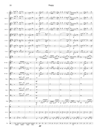 %
%
%
%
%
%
%
%
%
%
%
%
>
>
>
>
>
ã
ã
ã
ã
α
∀
∀
∀
∀∀
∀∀
∀
∀
∀∀
∀
∀
∀
α
α
α
α
α
Fl.
Bα Cl. 1
Bα Cl. 2
Bα Cl. 3
A. Sx. 1
A. Sx. 2
T. Sx. 1
T. Sx. 2
B. Sx.
Bα Tpt. 1
Bα Tpt. 2
Bα Tpt. 3
Tbn. 1
Tbn. 2
Tbn. 3
Bomb.
Tuba
D. S. 1
D. S. 2
D. S. 3
Pal.
120
œα œ œ œ œ œ
œ œ œ œ œ œ
œα œ œ œ œ œ
œ œ œ œµ œ œ
œµ œ œ œ œ œ
œ œ œ œµ œ œ
œ œ œ œ œ œ
œα œ œ œ œ œ
∑
120
Ó œµ œ ‰ œ
Ó œµ œ ‰ œ
Ó œµ œ ‰ œ
Ó
œα œ ‰ œ
Ó
œα œ ‰ œ
Ó
œα œ ‰ œ
Ó
œα œ ‰ œ
∑
120
∑
∑
œ
ι
œ ‰ Œ ‰
ι
œ
120
‰ œ œ œ ‰ œ œ œ
Œ ‰
Ι
œ œ œα
Œ ‰ Ι
œ œ œµ
Œ ‰ Ι
œ œ œµ
Œ ‰ Ι
œ œ œµ
Œ ‰
ι
œ œ œµ
Œ ‰
ι
œ œ œµ
Œ ‰ Ι
œ œ œµ
Œ ‰ ι
œ œ œµ
∑
‰ ι
œ œ
Ó
‰ ι
œ œ
Ó
‰ ι
œ œ
Ó
‰ Ι
œ œ
Ó
‰ Ι
œ œ
Ó
‰ Ι
œ œ
Ó
‰ Ι
œ œ
Ó
∑
∑
∑
œ
‰ œ œ œ ‰ œ œ œ
ε
ε
ε
ε
Œ
œ œα −œ
Ι
œ
Œ
œ œµ −œ
Ι
œ
Œ
œ œµ −œ
Ι
œ
Œ
œ œµ −œ
Ι
œ
œ œ ˙ œ œ
œ œ ˙ œ œµ
œ œ ˙ œ œ
œ œ ˙ œ œµ
œα
‰
Ι
œα œ
œµ œα œ
Œ œ œµ −œ
ι
œ
Œ œ œµ −œ
ι
œ
Œ œ œµ −œ
ι
œ
ϖ
ϖα
ϖ
ϖα
œα
‰ ι
œ œ
œα œα œ
x x x x
Œ
Ι
œ ‰ Œ
Ι
œ ‰
œ
‰ ι
œ
‰
œ ‰ œ
Œ œ Œ œ
ε
Ε
Ε
Ε
Ε
Î
ε
ε
ε
ε
ε
ε
ε
ε
‰
œ ‰ œ œ œ œα
‰
œ ‰ œ œ œ œµ
‰
œ ‰ œ œ œ œµ
‰
œ ‰ œ œ œ œµ
˙ ˙
˙ ˙
˙ ˙
˙ ˙
œ œ ‰ œ œ
œ œ œ
‰ œ ‰ œ œ œ œµ
‰ œ ‰ œ œ œ œµ
‰ œ ‰ œ œ œ œµ
ϖ
ϖ
ϖα
ϖ
œ œ
‰
œ œ
œ œ œ
x x x x
Œ
Ι
œ ‰ Œ
Ι
œ ‰
œ
‰ ι
œ
‰
œ ‰ œ
Œ œ Œ œ
œ œ− œ œα œ
œ œ− œ œµ œ
œ œ− œ œµ œ
œ œ− œ œµ œ
−˙ œ œ
−˙ œ œ
−˙ œ œ
−˙µ œ œ
œ ‰
ι
œ œ
œ œ œ
œ œ− œ œµ œ
œ œ− œ œµ œ
œ œ− œ œµ œ
ϖ
ϖ
ϖα
ϖ
œ
‰ ι
œ œ
œ œ œ
x x x x
Œ
Ι
œ ‰ Œ
Ι
œ ‰
œ
‰ ι
œ
‰
œ ‰ œ
Œ œ Œ œ
œ œ ‰ œ œ œα
œ œ ‰ œ œ œµ
œ œ ‰ œ œ œµ
œ œ ‰ œ œ œµ
−œ ι
œ œ œµ
−œ ι
œ œ œµ
−œ Ι
œ œ œµ
−œ ι
œ œ œµ
œ œ ‰ œ œ ‰ Ι
œµ
œ œ
Œ Ó
œ œ
Œ Ó
œ œ
Œ Ó
ϖ
ϖ
ϖ
ϖ
œ œ ‰ œ œ
‰ ι
œα
x x x x
Œ
Ι
œ ‰ Œ
Ι
œ ‰
œ
‰ ι
œ
‰
œ ‰ œ
Œ œ œ Œ œ
ε
ε
ε
ε
Œ
œ œα −œ
Ι
œ
Œ
œ œµ −œ
Ι
œ
Œ
œ œµ −œ
Ι
œ
Œ
œ œµ −œ
Ι
œ
œ œ œ −œ
Ι
œ
œ œ œ −œ
Ι
œµ
œ œ œ −œ
Ι
œ
œ œ œ −œ
ι
œµ
œα ‰
Ι
œ œ
œµ œα œ
Œ œ œµ −œ
ι
œ
Œ œ œµ −œ
ι
œ
Œ œ œµ −œ
ι
œ
ϖ
ϖα
ϖ
ϖα
œα
‰ ι
œ œ
œα œα œ
x x x x
Œ
Ι
œ ‰ Œ
Ι
œ ‰
œ
‰ ι
œ
‰
œ ‰ œ
Œ œ Œ œ
ε
ε
ε
18 Happy
 