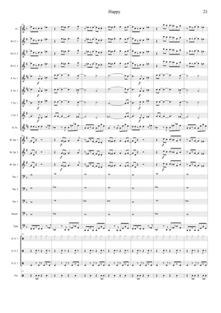 %
%
%
%
%
%
%
%
%
%
%
%
>
>
>
>
>
ã
ã
ã
ã
α
∀
∀
∀
∀∀
∀∀
∀
∀
∀∀
∀
∀
∀
α
α
α
α
α
Fl.
Bα Cl. 1
Bα Cl. 2
Bα Cl. 3
A. Sx. 1
A. Sx. 2
T. Sx. 1
T. Sx. 2
B. Sx.
Bα Tpt. 1
Bα Tpt. 2
Bα Tpt. 3
Tbn. 1
Tbn. 2
Tbn. 3
Bomb.
Tuba
D. S. 1
D. S. 2
D. S. 3
Pal.
141
œ œ ‰ œ œ œα
œ œ ‰ œ œ œµ
œ œ ‰ œ œ œµ
œ œ ‰ œ œ œµ
−œ ι
œ œ œµ
−œ ι
œ œ œµ
−œ Ι
œ œ œµ
−œ ι
œ œ œµ
œ œ ‰ œ œ ‰ Ι
œµ
141
œ œ
Œ Ó
œ œ
Œ Ó
œ œ
Œ Ó
ϖ
ϖ
ϖ
ϖ
œ œ ‰ œ œ
‰ ι
œα
141
x x x x
Œ
Ι
œ ‰ Œ
Ι
œ ‰
œ
‰ ι
œ
‰
œ ‰ œ
141
Œ œ œ Œ œ
ε
ε
ε
ε
Œ
œ œα −œ
Ι
œ
Œ
œ œµ −œ
Ι
œ
Œ
œ œµ −œ
Ι
œ
Œ
œ œµ −œ
Ι
œ
œ œ œ −œ
Ι
œ
œ œ œ −œ
Ι
œµ
œ œ œ −œ
Ι
œ
œ œ œ −œ
ι
œµ
œα ‰
Ι
œ œ
œµ œα œ
Œ œ œµ −œ
ι
œ
Œ œ œµ −œ
ι
œ
Œ œ œµ −œ
ι
œ
ϖ
ϖα
ϖ
ϖα
œα
‰ ι
œ œ
œα œα œ
x x x x
Œ
Ι
œ ‰ Œ
Ι
œ ‰
œ
‰ ι
œ
‰
œ ‰ œ
Œ œ Œ œ
ε
ε
ε
‰ œα ‰ œ œ œ œ−
‰
œµ ‰ œ œ œ œ−
‰
œµ ‰ œ œ œ œ−
‰
œµ ‰ œ œ œ œ−
˙ ˙
˙ ˙
˙ ˙
˙ ˙
œ œ ‰ œ œ
œ œ œ
‰ œµ ‰ œ œ œ œ−
‰ œµ ‰ œ œ œ œ−
‰ œµ ‰ œ œ œ œ−
ϖ
ϖ
ϖα
ϖ
œ œ
‰
œ œ
œ œ œ
x x x x
Œ
Ι
œ ‰ Œ
Ι
œ ‰
œ
‰ ι
œ
‰
œ ‰ œ
Œ œ Œ œ œ
œ œα œ− œ œ œ
œ œµ œ− œ œ œ
œ œµ œ− œ œ œ
œ œµ œ− œ œ œ
−˙ œ œ
−˙ œ œ
−˙ œ œ
−˙µ œ œ
œ ‰
ι
œ œ
œ œ œ
œ œµ œ− œ œ œ
œ œµ œ− œ œ œ
œ œµ œ− œ œ œ
ϖ
ϖ
ϖα
ϖ
œ
‰ ι
œ œ
œ œ œ
x x x x
Œ
Ι
œ ‰ Œ
Ι
œ ‰
œ
‰ ι
œ
‰
œ ‰ œ
Œ œ Œ œ
œ œ ‰ œ œ œα
œ œ ‰ œ œ œµ
œ œ ‰ œ œ œµ
œ œ ‰ œ œ œµ
−œ ι
œ œ œµ
−œ ι
œ œ œµ
−œ Ι
œ œ œµ
−œ ι
œ œ œµ
œ œ ‰ œ œ ‰ Ι
œµ
œ œ
Œ Ó
œ œ
Œ Ó
œ œ
Œ Ó
ϖ
ϖ
ϖ
ϖ
œ œ ‰ œ œ
‰ ι
œα
x x x x
Œ
Ι
œ ‰ Œ
Ι
œ ‰
œ
‰ ι
œ
‰
œ ‰ œ
Œ œ œ Œ œ
ε
ε
ε
ε
Œ
œ œ œ œα œ œ
Œ
œ œ œ œα œ œ
Œ
œ œ œ œα œ œ
Œ
œ œ œ œα œ œ
œ œ œ −œ
Ι
œ
œ œ œ −œ
Ι
œµ
œ œ œ −œ
Ι
œ
œ œ œ −œ
ι
œµ
œα ‰
Ι
œ œ
œµ œα œ
Œ œ œ œ œα œ œ
Œ œ œ œ œα œ œ
Œ œ œ œ œα œ œ
ϖ
ϖα
ϖ
ϖα
œα
‰ ι
œ œ
œα œα œ
x x x x
Œ
Ι
œ ‰ Œ
Ι
œ ‰
œ
‰ ι
œ
‰
œ ‰ œ
Œ œ Œ œ
ε
ε
ε
‰
œ ‰ œ œ œα
‰
œ ‰ œ œ œµ
‰
œ ‰ œ œ œµ
‰
œ ‰ œ œ œµ
˙ ˙
˙ ˙
˙ ˙
˙ ˙
œ œ ‰ œ œ
œ œ œ
‰ œ ‰ œ œ œµ
‰ œ ‰ œ œ œµ
‰ œ ‰ œ œ œµ
ϖ
ϖ
ϖα
ϖ
œ œ
‰
œ œ
œ œ œ
x x x x
Œ
Ι
œ ‰ Œ
Ι
œ ‰
œ
‰ ι
œ
‰
œ ‰ œ
Œ œ œ Œ œ œ
21Happy
 
