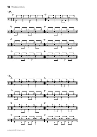 100 - Método de Bateria
malaquite@hotmail.com
12A
12B
 