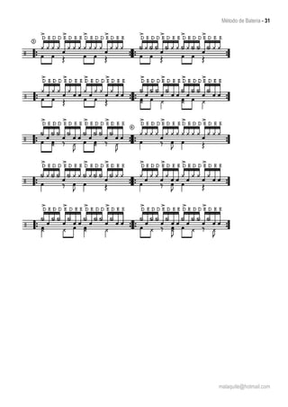 Método de Bateria - 31
malaquite@hotmail.com
 