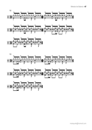 Método de Bateria - 47
malaquite@hotmail.com
12
13
 