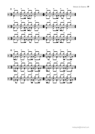 Método de Bateria - 77
malaquite@hotmail.com
 