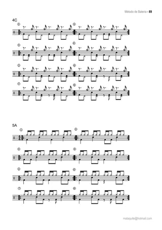 Método de Bateria - 89
malaquite@hotmail.com
4C
5A
 