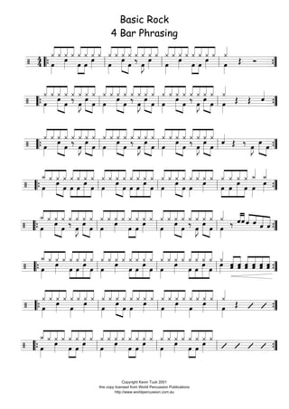 Kick

Snare

Rim Click
 Closed

open
Hi-Hat
o

Pedal

Ride

Crash

Splash




3 Toms

 
4 Toms


 

5 Toms



		
2
	

 