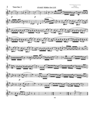 2
XOiJ1!'o
Tenor Sax. 2 CEARATERRADA LUZ ;AI!% 5: I,I~SI:A
rit.
 