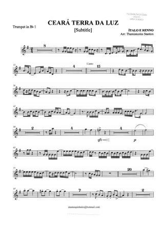 Trumpet in Bb 1
C E A ~TERRA DA LUZ
[Subtitle] ~TALOE RENNO
Art-:Themistcoles Stanton
 