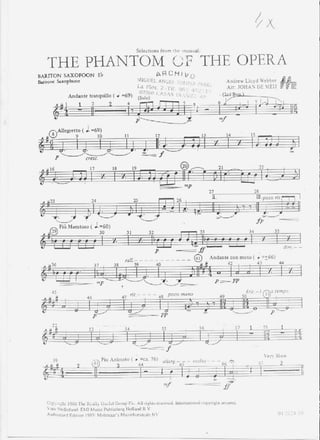 O Fantasma da Ópera - Highlights