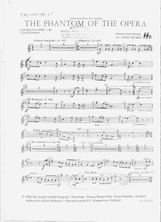 O Fantasma da Ópera - Highlights