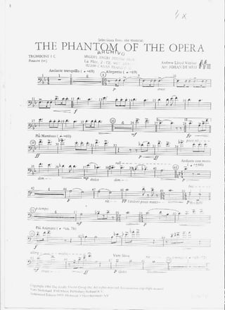 O Fantasma da Ópera - Highlights