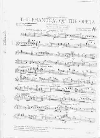 O Fantasma da Ópera - Highlights