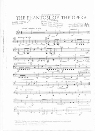 O Fantasma da Ópera - Highlights