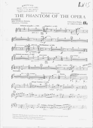 O Fantasma da Ópera - Highlights