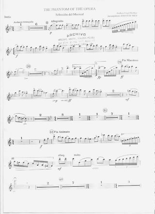 O Fantasma da Ópera - Highlights