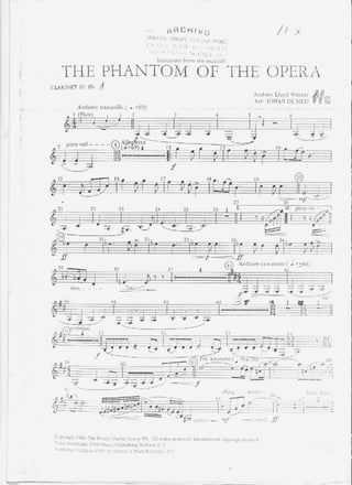 O Fantasma da Ópera - Highlights