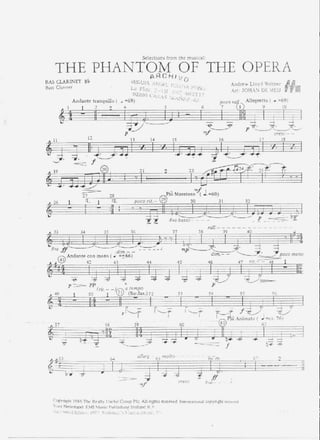 O Fantasma da Ópera - Highlights