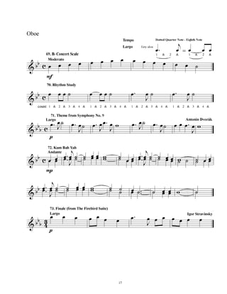 Band Folio.Book 1 - Oboé