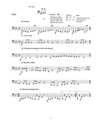 Band Folio.Book 1 - Tuba