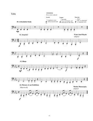 Band Folio.Book 1 - Tuba