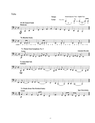 Band Folio.Book 1 - Tuba