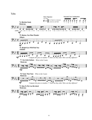 Band Folio.Book 1 - Tuba