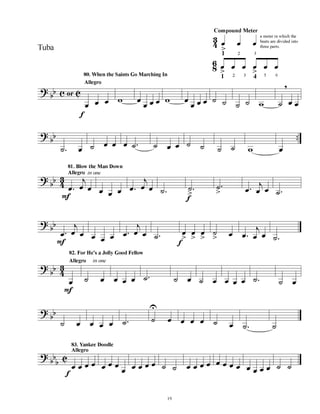 Band Folio.Book 1 - Tuba