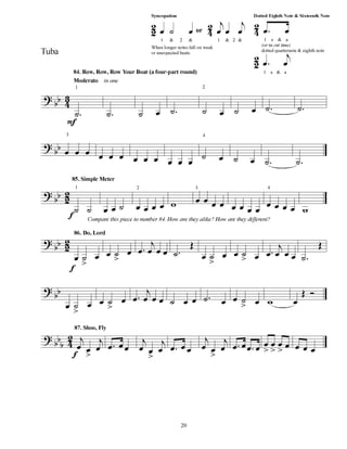 Band Folio.Book 1 - Tuba