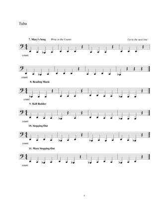 Band Folio.Book 1 - Tuba