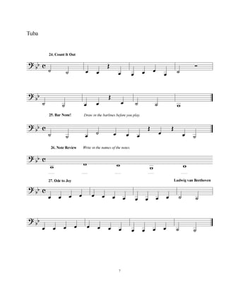 Band Folio.Book 1 - Tuba