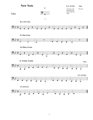 Band Folio.Book 1 - Tuba