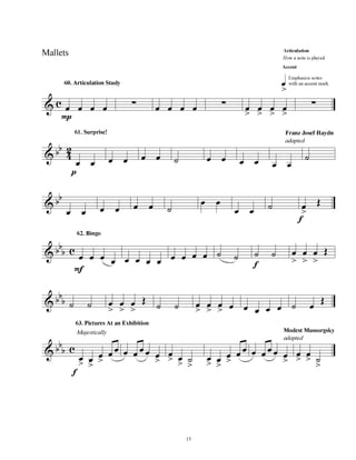 Band Folio.Book 1 - Mallet Percussion