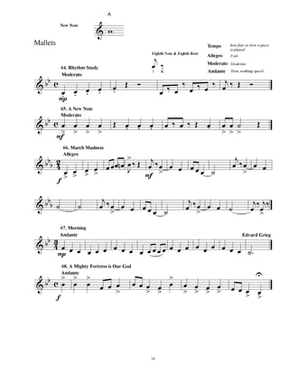 Band Folio.Book 1 - Mallet Percussion