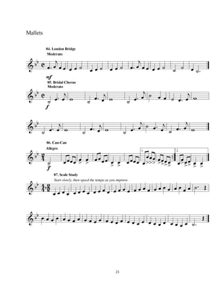 Band Folio.Book 1 - Mallet Percussion