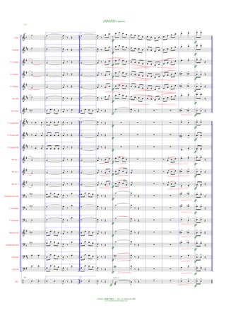 &
&
&
&
&
&
&
&
&
&
&
&
&
?
?
?
&
?
?
?
÷
b
##
#
#
#
##
#
##
##
##
#
#
#
b
b
b
#
b
##
#
..
..
..
..
..
..
..
..
..
..
..
..
..
..
..
..
..
..
..
..
..
Fluta.
Requinta
1º Clarinete
2º Clarinete
3º Clarinete
Sax-Alto
Sax-Tenor
1º Trompa Mib
2º Trompa Mib
3º Trompa Mib
Bb Tpt. 1
Bb Tpt. 2
Bb Tpt. 3
Trombone de Canto
1º Trombone
2º Trombone
Baritono Sib
Bombardino Dób
Tuba Mib
Tuba Sib
Perc.
214
˙
˙
˙
˙
˙
˙
˙N
214
‰ œ
J
œ
‰ œ
j
œ
‰ œ
j
œ
˙
˙
˙
˙A
˙A
˙
˙N
˙A
œ œ
œ œ
214
œ œ
1
˙
1
˙
1
˙
1
˙
1
˙
1
˙
1
œ œ œ œ
1
œ œ œ œ
1
œ œ œ œ
1
œ œ œ œ
1
˙
1
˙
1
˙
1
œ œ œ œ
1
˙
1
˙
1
œ œ œ œ
1
œ œ œ œ
1
œ
œ œ œ
1
œ
œ œ œ
1
œ œ
J
œ ‰ Œ
J
œ ‰ Œ
j
œ ‰ Œ
j
œ ‰ Œ
j
œ ‰ Œ
J
œ ‰ Œ
j
œ ‰ œ
J
œ ‰ Œ
j
œ ‰ Œ
j
œ ‰ Œ
j
œ ‰ Œ
j
œ ‰ Œ
j
œ ‰ Œ
J
œ ‰
œ
J
œ ‰
œ
J
œ ‰
œ
j
œ ‰ œ
J
œ ‰
œ
J
œ ‰ œ
J
œ ‰
œ
J
œ ‰ Œ
2
˙
2
˙
2
˙
2
˙
2
˙
2
˙
2
œ œ œ œ
2
˙
2
˙
2
˙
2
˙
2
˙
2
˙
2
œ œ œ œ
2
˙
2
˙
2
œ œ œ œ
2
œ œ œ œ
2
œ
œ œ œ
2
œ
œ œ œ
2
œ œ
J
œ ‰
œ œ
J
œ ‰ œ œ
j
œ ‰ œ œ
j
œ ‰ œ œ
j
œ ‰ œ œ
J
œ ‰ œ œ
j
œ ‰ Œ
J
œ ‰ Œ
j
œ ‰ Œ
j
œ ‰ Œ
j
œ ‰ œ œ
j
œ ‰ œ œ
j
œ ‰ œ œ
J
œ ‰ Œ
J
œ ‰ Œ
J
œ ‰ Œ
j
œ ‰ Œ
J
œ ‰ Œ
J
œ ‰ Œ
J
œ ‰ Œ
J
œ ‰ Œ
ƒ
ƒ
ƒ
ƒ
ƒ
ƒ
ƒ
ƒ
ƒ
ƒ
ƒ
ƒ
ƒ
ƒ
ƒ
ƒ
ƒ
ƒ
ƒ
ƒ
œ œ œ œ
œ œ œ œ
œ œ œ œ
œ œ œ œ
œ œ œ œ
œ œ œ œ
˙
∑
∑
∑
œ œ œ œ
œ œ œ œ
œ œ œ œ
˙
˙
˙
˙
˙
˙#
˙#
˙
æ
bombo só
œ œ œ œ
œ œ œ œ
œ œ œ œ
œ œ œ œ
œ œ œ œ
œ œ œ œ
J
œ ‰ Œ
∑
∑
∑
∑
j
œ
j
œ
J
œ
‰ Œ
J
œ
‰ Œ
J
œ ‰ Œ
J
œ ‰ Œ
J
œ
‰ Œ
J
œ ‰ Œ
J
œ
‰ Œ
J
œ ‰ Œ
œ œ œ œ
œ œ œ œ
œ œ œ œ
œ œ œ œ
œ œ œ œ
œ œ œ œ
∑
∑
∑
∑
∑
∑
∑
∑
∑
∑
∑
∑
∑
∑
∑
œ œ œ œ
œ œ œ œ
œ œ œ œ
œ œ œ œ
œ œ œ œ
œ œ œ œ
∑
∑
∑
∑
‰ j
œ œ œ
‰ j
œ œ œ
‰ j
œ œ œ
∑
∑
∑
∑
∑
∑
∑
∑
œ> œ>
œ> œ>
œ> œ>
œ#> œn>
œ#> œn>
œ> œ>
œ#> œn>
œ> œ>
œ#
>
œ
>
œ
>
œ
>
œ> œ>
œ#> œn>
œ
>
œ
>
œn> œb>
œn> œb>
œ> œ>
œ#> œn>
œn> œb>
œ œ
œ œ
œ> œ>
ƒ
ƒ
ƒ
ƒ
ƒ
ƒ
ƒ
ƒ
ƒ
ƒ
ƒ
ƒ
ƒ
ƒ
ƒ
ƒ
ƒ
ƒ
ƒ
ƒ
ƒ
œ> œ>
œ> œ>
œ> œ>
Œ
œ
>
œ
>
Œ
œ
>
œ
>
Œ
œ> œ>
Œ
œ
>
œ
>
Œ
œ> œ>
œ
>
œ
>
œ
>
œ
>
œ> œ>
Œ
œ
>
œ
>
Œ
œ
>
œ
>
Œ
œ> œ>
Œ
œ> œ>
Œ
œ> œ>
Œ
œ
>
œ
>
Œ
œ> œ>
Œ
œ
>
œ
>
Œ
œ> œ>
Œ
œ> œ>
- 18 -
JANJÃO DOBRADO
©Edição: Jorge Nobre / Ipu - Ce. Agosto de 2009
www.jorgenobredosax.blogspot.com
 