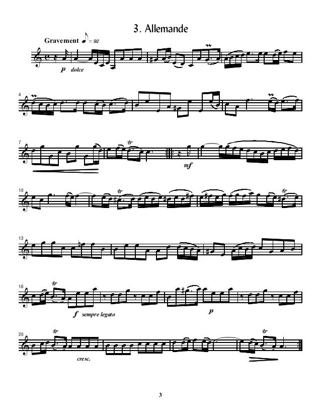 Sonata In A Joseph Bodin De Boismortie Sonata In A Joseph Bodin De Boismortie