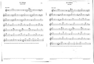 Partitura Hinos