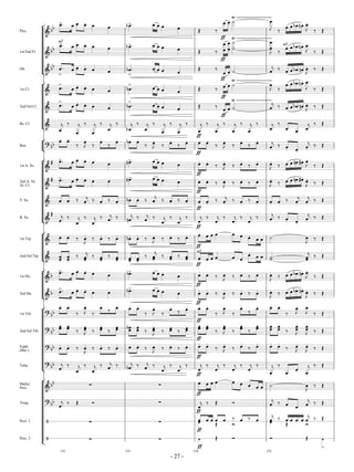 Across the Great Divide-score 6/8/07 2:47 PM p. 27
- 27 -
Picc.
[
]
! YY OC> C C. C. C C OCY > C C C C S T
C
ff
C B
h
C
t
T C C CY CX
h
C.
T S
1st/2nd Fl. ! YY OC>a2
C C. C. C C OCY > C C C C S T
C
ff
C
C
C
B
B
h
C
C
t
T C
a2
C CY CX
h
C.
T S
Ob. ! YY OC
>
C C. C. C C OCY
>>
C C C C
S T
C
ff
C B
g
C T C C CY CX
h
C. T S
1st Cl.
[
]
! OC
>
C C.
C. C C OCY
>
C C C C
S T C
ff
C B
h
C
t
T
C C CY CX
h
C.
T S
2nd/3rd Cl. ! OC
>
C C. C. C C OCY
>
C C C C S T
C
ff
C B
g
C
t
T C C CY CX
h
C. T S
Bs. Cl. ! g
C
T g
C
T g
C
T g
C
T g
CY
T g
C
T g
C
T g
C
T g
C
ff
T g
C
T g
C
T g
C
T g
C.
T
C. C.
g
C.
T S
Bsn.
[
]
#
YY C. C.
T h
C.
T C.
T C. CY . C.
T
h
C.
T C.
T C. C
ff
. C.
T
h
C.
T C.
T C. g
C.
T C. C.
g
C.
T S
1st A. Sx.
[
]
!
W OC> C C. C. C C OCX > C C C C C
ff
. C. T
h
C.
T C.
T C.
h
C.
T C C CX CW
h
C.
T S
2nd A. Sx.
Al. Cl. !
W OC>
C C. C. C C OCX > C C C C C
ff
. C. T
h
C. T C. T C.
h
C.
T C C CX CW
h
C.
T S
T. Sx. ! C. C.
T g
C.
T C.
T C.
CY . C. T
g
C.
T C.
T C. C
ff
. C.
T
g
C.
T C.
T C. C. C.
T
g
C.
g
C.
T S
B. Sx. !
W g
C
T g
C
T g
C
T g
C
T g
CX
T g
C
T g
C
T g
C
T g
C
ff
T g
C
T g
C
T g
C
T g
C T C. C.
g
C.
T S
1st Trp.
[
]
! C. C. T
h
C. T C. T C. CY . C. T
h
C. T C. T C. C
ff
. C C C C C C.
C C B
h
C T S
2nd/3rd Trp. ! CC.
CC.
T C
g
C.
T CC.
T CC. CC. CC.
T C
g
C.
T CC.
T CC. C
ff
.
a2
C C C C C
C.
C C BB C
g
C
T S
1st Hn.
[
]
! Y
OC> C C. C. C C OCY > C C C C C
ff
. C. T
h
C. T C. T C.
h
C. T C C CY CX
h
C.
T S
2nd Hn. ! Y OC>
C C. C.
C C OCY > C C C C C
ff
. C. T
h
C. T C. T C.
h
C. T C C CY CX
h
C. T S
1st Trb.
[
]
#
YY
C. C.
T h
C.
T
C.
T C. C. C.
T h
C.
T
C.
T C. C
ff
. C.
T h
C.
T
C.
T C. C. C.
T h
C.
h
C.
T S
2nd/3rd Trb.
#
YY C.
C C.
C T
h
C.
C T C.
C T C.
C CY .
C C.
C T
h
C.
C T C.
C T C.
C C
ff
.
C C.
C T
h
C.
C T
C.
C T C.
C C.
C C.
C T
h
C.
C
h
C.
C T S
Euph.
(Bar.)
#
YY C. C. T
h
C. T C. T C. C. C. T
h
C. T C. T C. C
ff
. C. T
h
C.
T C.
T C. C. C. T
h
C.
h
C.
T S
Tuba
#
YY g
C
T g
C
T g
C
T g
C
T g
CY
T g
C
T g
C
T g
C
T g
C
ff
T g
C
T g
C
T g
C
T g
C.
T
C.
C.
g
C.
T S
Mallet
Perc.
[
]
! YY Q Q C
ff
C C C C C C C C B
h
C T S
Timp.
#
YY Qg
C
T S R g
C
ff
T S R
g
C T C C
g
C T S
Perc. 1 $ Q Q C C C C C T C T C
g
C T C C C C
g
C T S
C
ff
S R C S R
Perc. 2 $ Q Q í
ff
S R R S í
>
132 133 134 135
 
