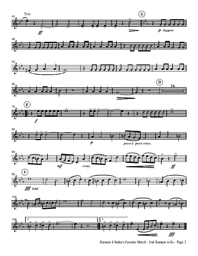 Barnum Bailey S Favorite March