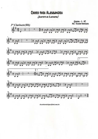 Choro para Alessandra