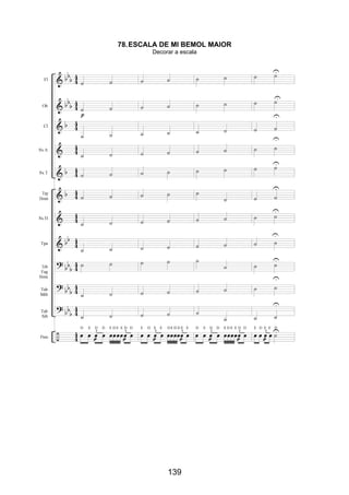 139
78.ESCALA DE MI BEMOL MAIOR
Decorar a escala
 